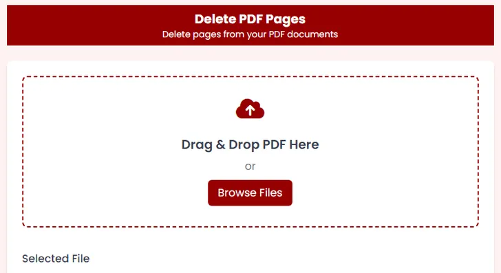 Delete PDF Pages 1