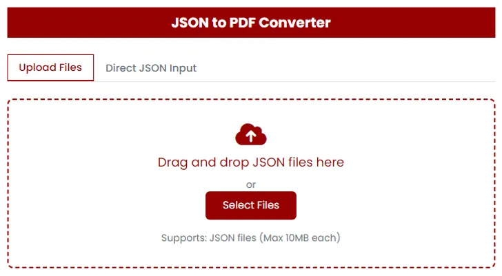 JSON to PDF 1