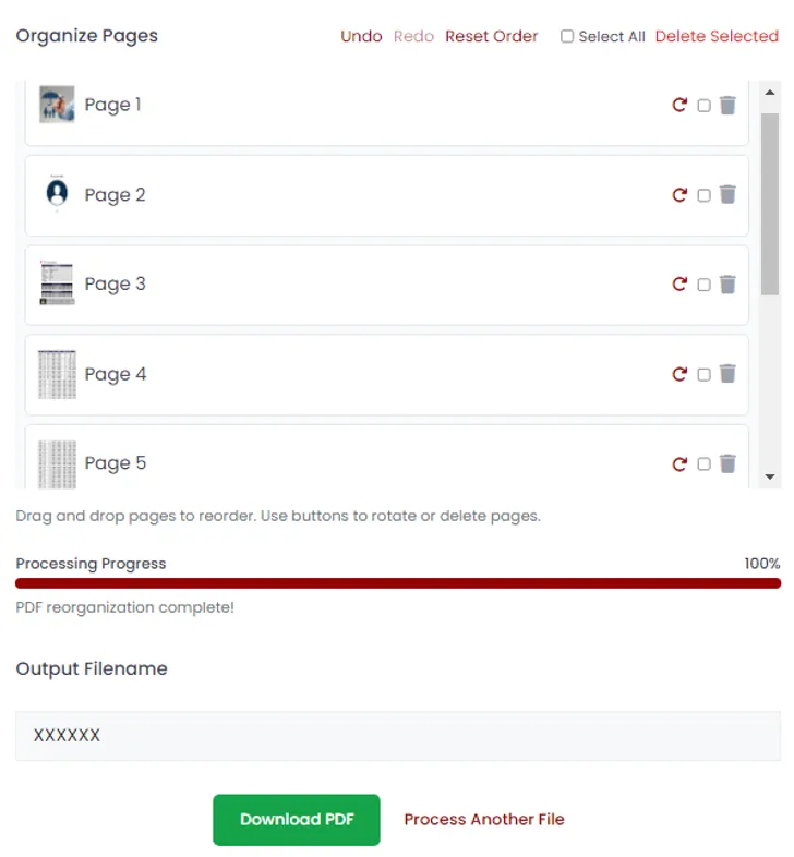 Organize PDF 1