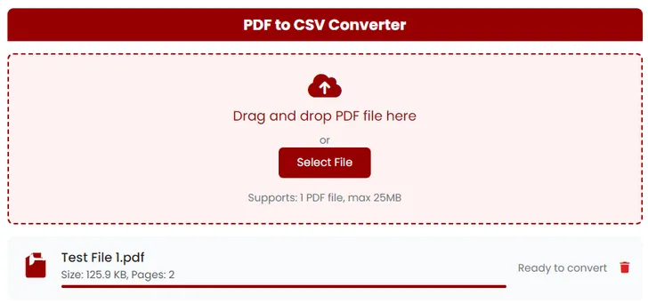 PDF to CSV 1
