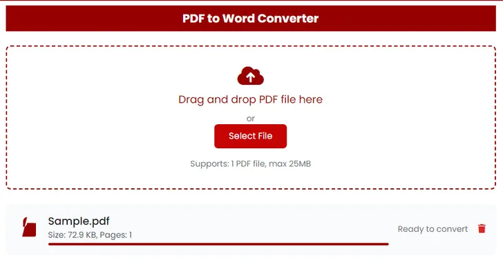 PDF to Word