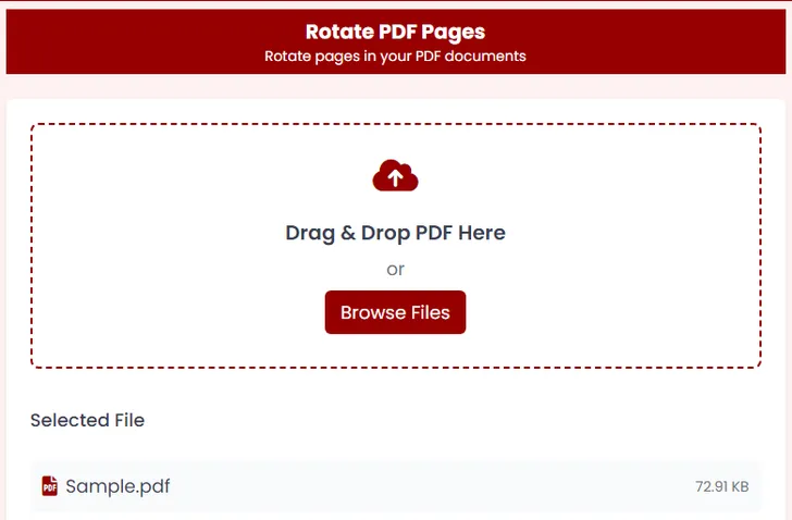 Rotate pdf